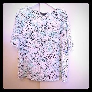 NWT Ruffle Sleeve Blouse